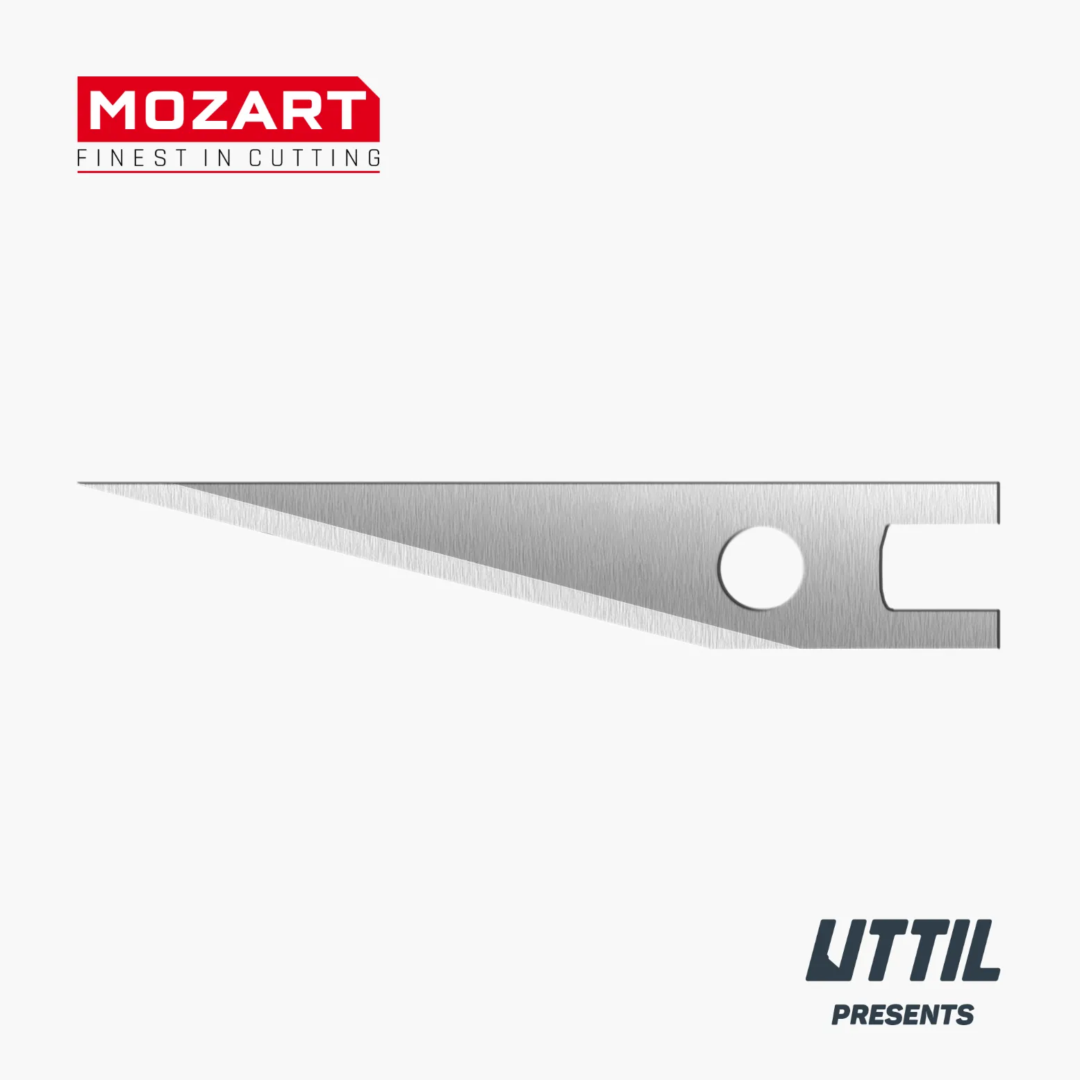 Mozart Blades 512.053 Precision Cutting Blade Spitz