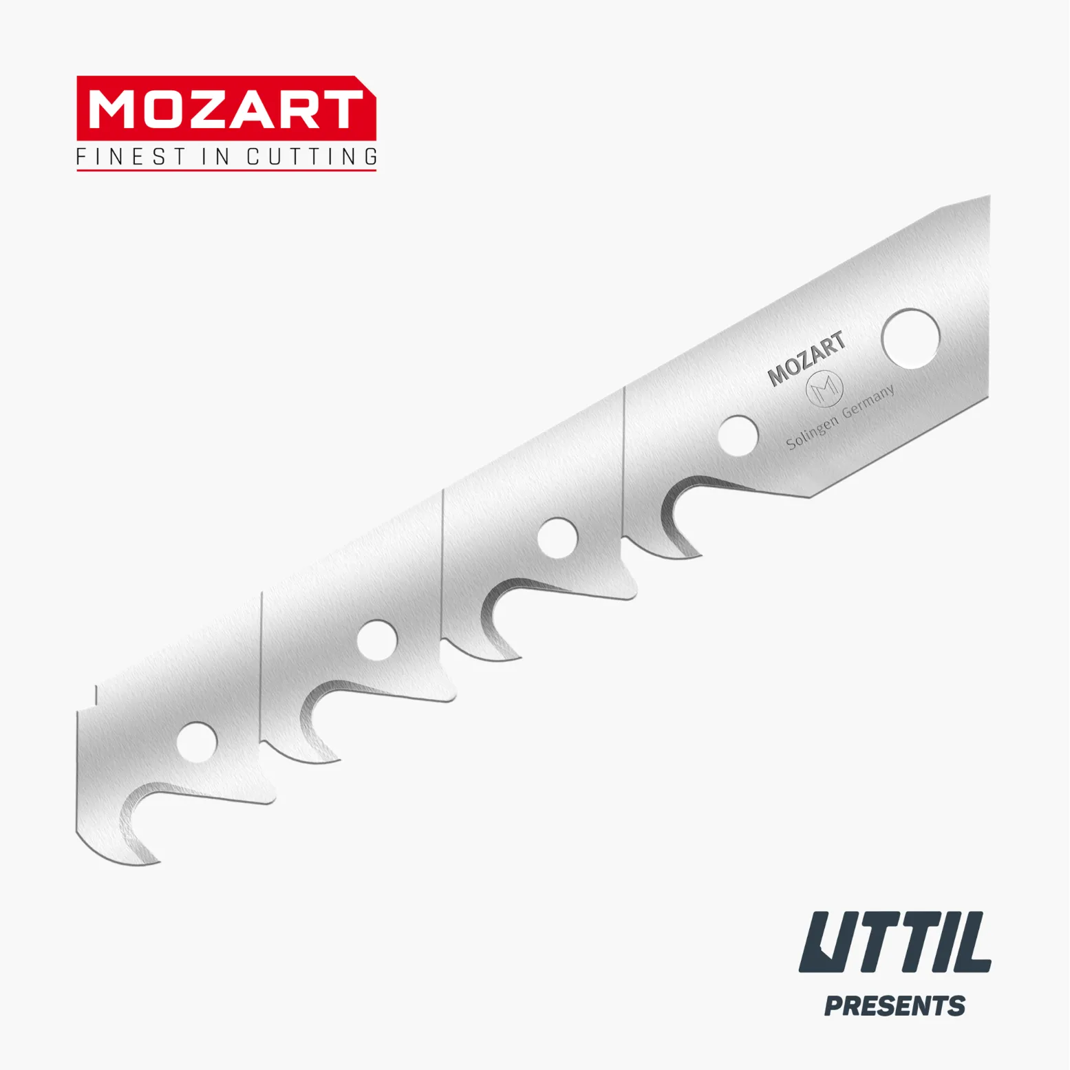 18 mm Mozart Blades 185.050 Snap-Off Hook Type Spare Blades