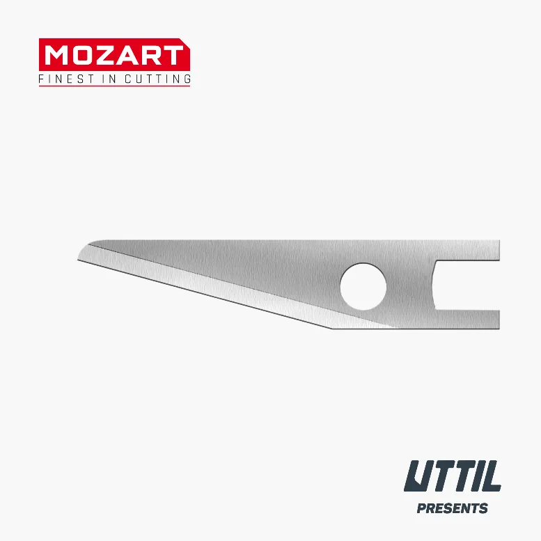 Mozart Blades 512.062 Lama di Taglio di Precisione PB1 Kurz
