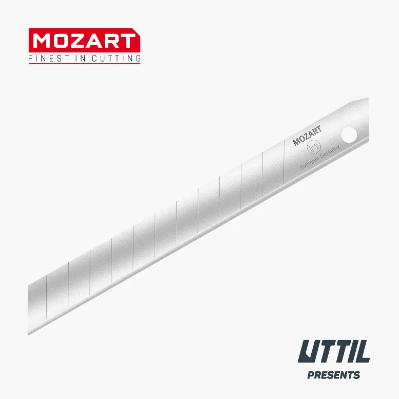 Coltello Standard a Lama da 9 mm Mozart Blades 91.040