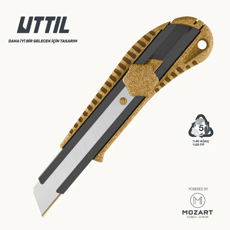 VMUK03-AN 40% Legno, 60% PP 18 mm Coltello da Modello