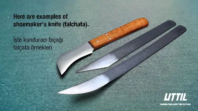 Falchata, Shoemaker knife